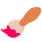 อิโมจิไลน์ Paint brush emoji