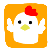 อิโมจิไลน์ Chicken's life emoji