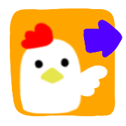 อิโมจิไลน์ Chicken's life emoji