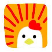 อิโมจิไลน์ Chicken's life emoji