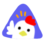 อิโมจิไลน์ Chicken's life emoji