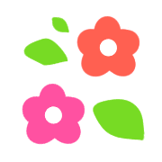 อิโมจิไลน์ Easy to use. Cute emoji of spring