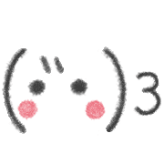 อิโมจิไลน์ Crayon handwriting Standard Emoji