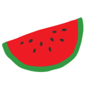 อิโมจิไลน์ Water melon emoji