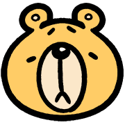 อิโมจิไลน์ Thend Bear Cute Emoji