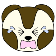 อิโมจิไลน์ Mongoose Emoji 01 -MOECO-