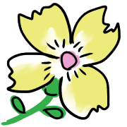อิโมจิไลน์ France flower print Emoji