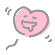 อิโมจิไลน์ Yurukawaii tegaki pastel color emoji