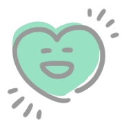 อิโมจิไลน์ Yurukawaii tegaki pastel color emoji