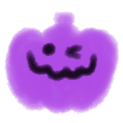 อิโมจิไลน์ Halloween,fuwafuwa blur emoji