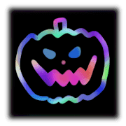 อิโมจิไลน์ Halloween scratch art emoji