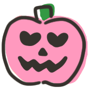 อิโมจิไลน์ Yurukawaii pop halloween emoji