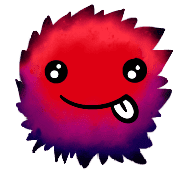 อิโมจิไลน์ Red Cute Emoji