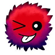 อิโมจิไลน์ Red Cute Emoji