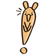 อิโมจิไลน์ Foufou Bunny Cute Emoji
