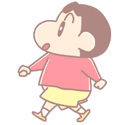 อิโมจิไลน์ Crayon Shinchan Pastel Emoji