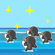 อิโมจิไลน์ Surfing!3