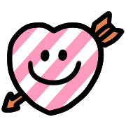 อิโมจิไลน์ Kawaii stripe and border emoji