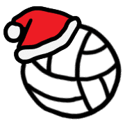 อิโมจิไลน์ Merry volleyball christmas