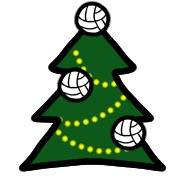 อิโมจิไลน์ Merry volleyball christmas