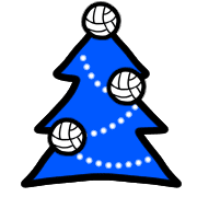 อิโมจิไลน์ Merry volleyball christmas