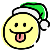 อิโมจิไลน์ Yurukawaii xmas emoji