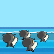 อิโมจิไลน์ Surfing!2