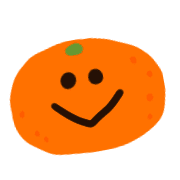 อิโมจิไลน์ Kawaii mikan emoji