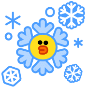 อิโมจิไลน์ Brown's New Year's Gift Emoji