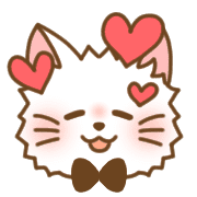 อิโมจิไลน์ Mofumofu cat emoji