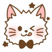 อิโมจิไลน์ Mofumofu cat emoji