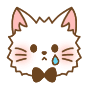 อิโมจิไลน์ Mofumofu cat emoji