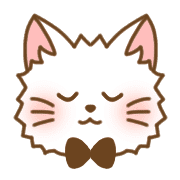 อิโมจิไลน์ Mofumofu cat emoji