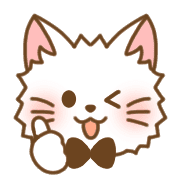 อิโมจิไลน์ Mofumofu cat emoji