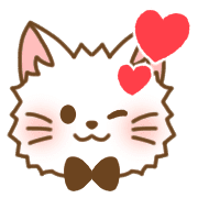 อิโมจิไลน์ Mofumofu cat emoji