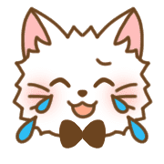 อิโมจิไลน์ Mofumofu cat emoji