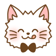 อิโมจิไลน์ Mofumofu cat emoji