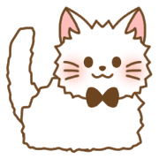 อิโมจิไลน์ Mofumofu cat emoji