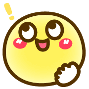 อิโมจิไลน์ Simple smile emojis 10