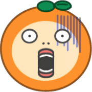 อิโมจิไลน์ Fruits Brothers Emoji (Orange)