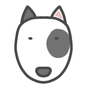 อิโมจิไลน์ Bull Terrier from DLB-EMOJI-