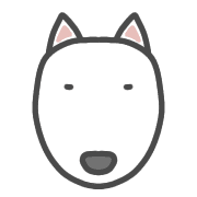 อิโมจิไลน์ Bull Terrier from DLB-EMOJI-