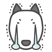 อิโมจิไลน์ Bull Terrier from DLB-EMOJI-