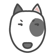 อิโมจิไลน์ Bull Terrier from DLB-EMOJI-