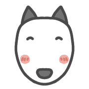 อิโมจิไลน์ Bull Terrier from DLB-EMOJI-