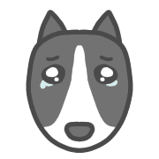 อิโมจิไลน์ Bull Terrier from DLB-EMOJI-