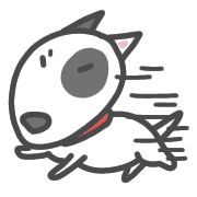 อิโมจิไลน์ Bull Terrier from DLB-EMOJI-