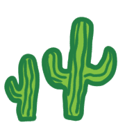 อิโมจิไลน์ Succulent,cactus,leaf frames