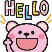 Pink Pink bear Emoji 2