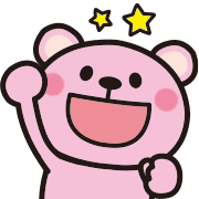 Pink Pink bear Emoji 2 รูปที่ 7